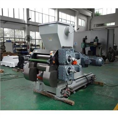 Twin Screw Rubber Extrusion Sheeting Machine